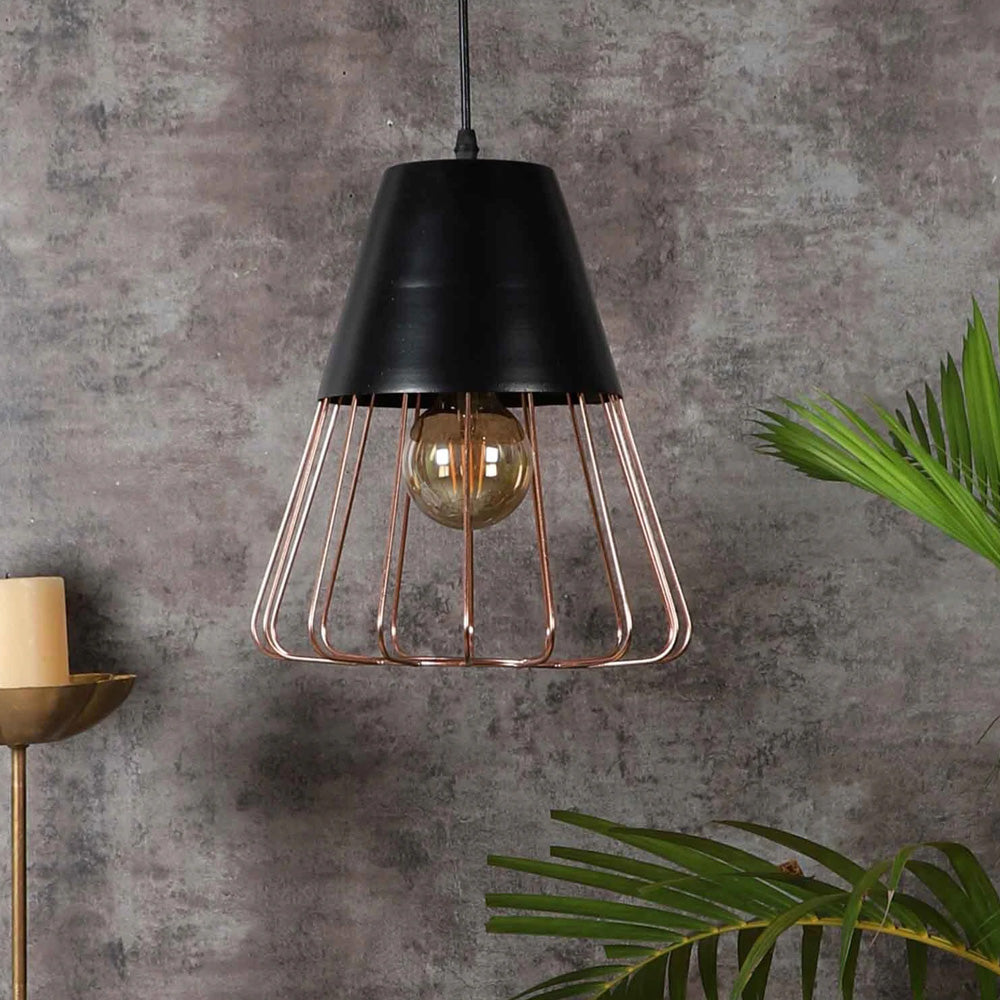 Gold Iron Hanging Light