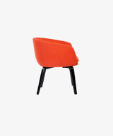 Lounge Chair with Wooden Legs