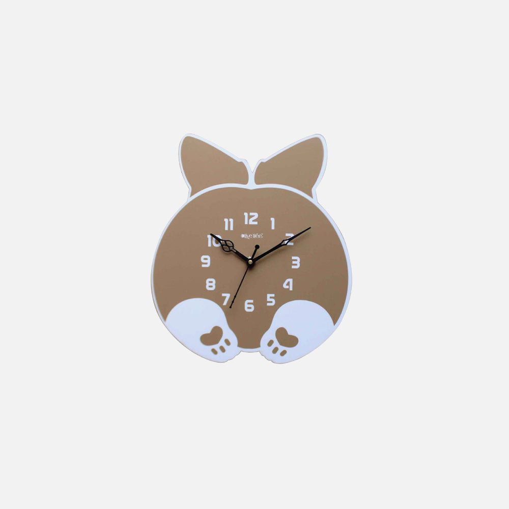 Wood Battery Operated Wall Clock