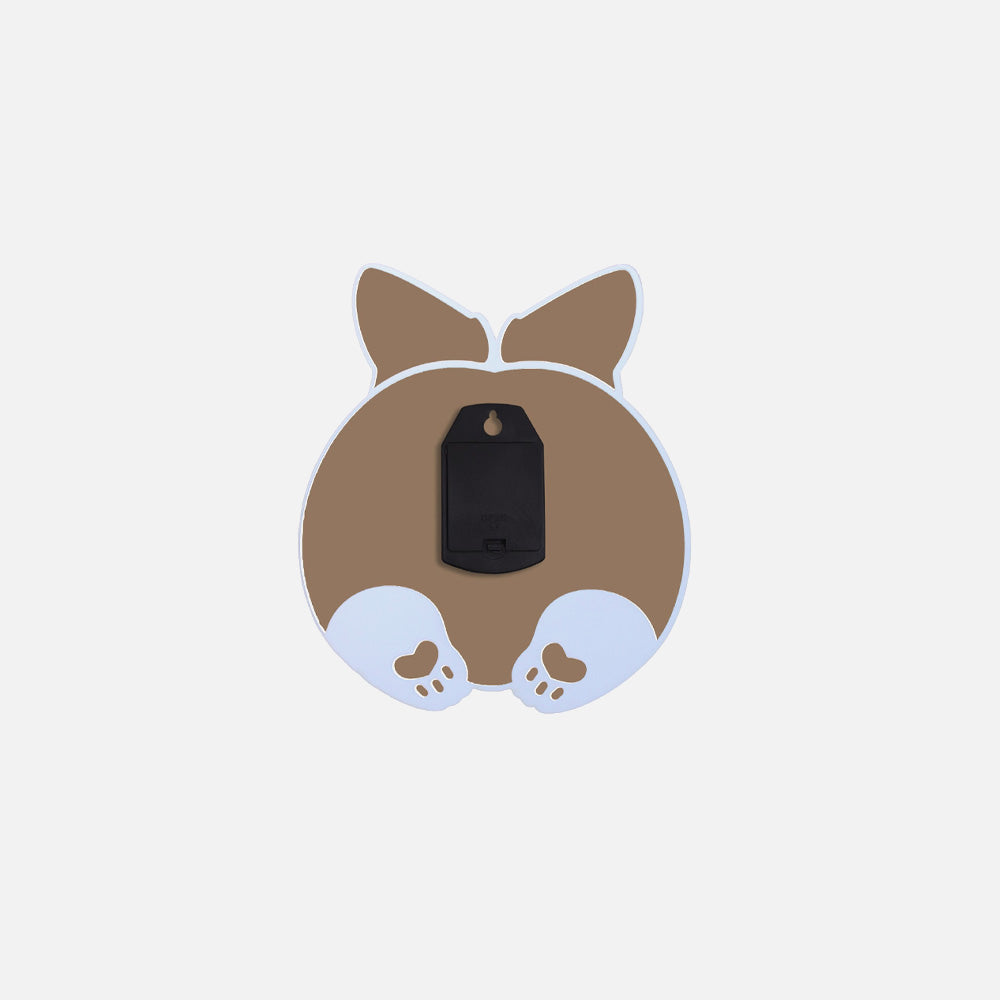 Wood Battery Operated Wall Clock