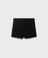 Straight mid-rise shorts