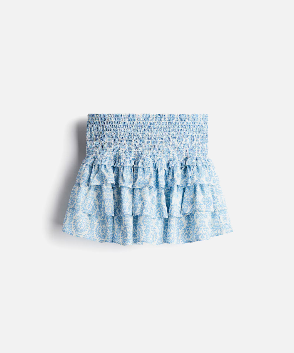 Chiffon mini skirt