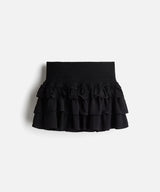 Chiffon mini skirt