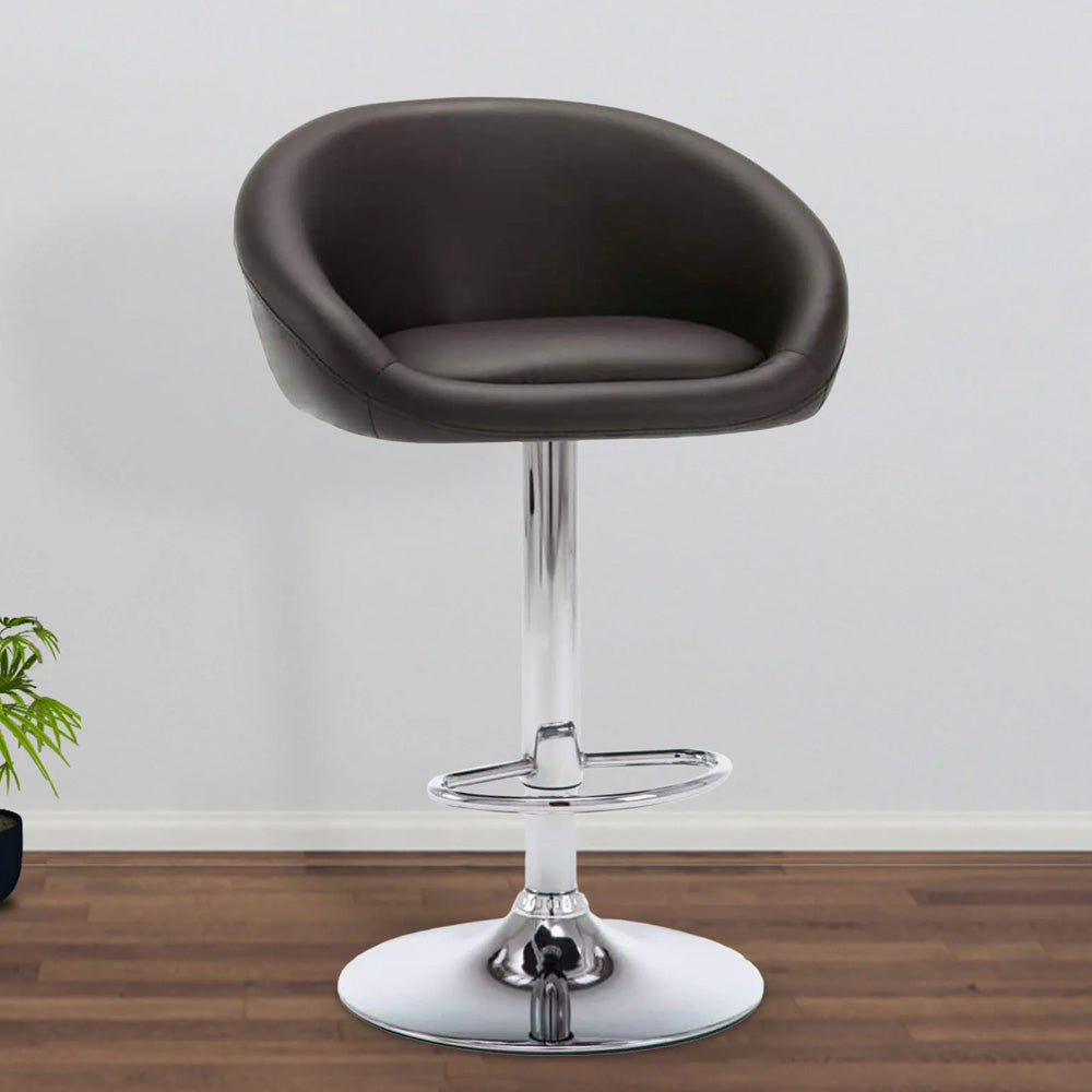 Bar Stool In Brown Colour