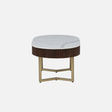 Salontafel met marmeren blad