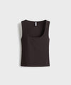 Sleeveless vest top