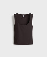 Sleeveless vest top