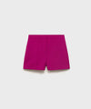 Straight mid-rise shorts