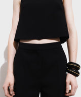 Straight mid-rise shorts