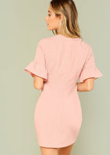 Cutout Front Dress